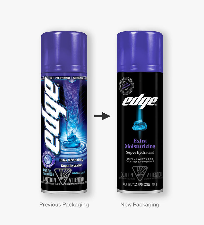 Edge® Extra Moisturizing Shave Gel - 3 Pack