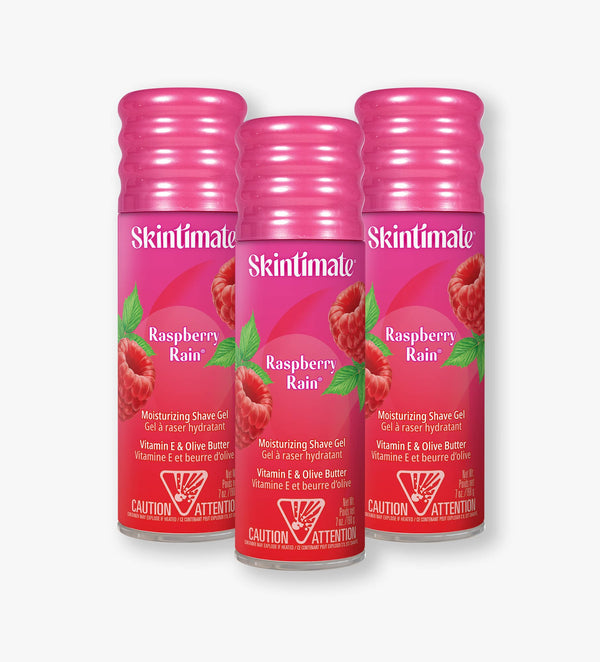 Skintimate Raspberry Rain® Shave Gel - 3 Pack