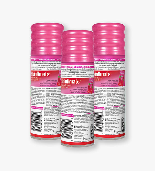 Skintimate Raspberry Rain® Shave Gel - 3 Pack